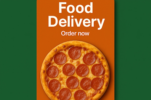 Food Delivery App Screen
